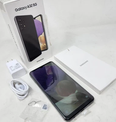 Samsung Model SM-A326U Galaxy A32 5G 64GB Android Phone W/ Good T-Mobile IMEI # - Image 1 of 4
