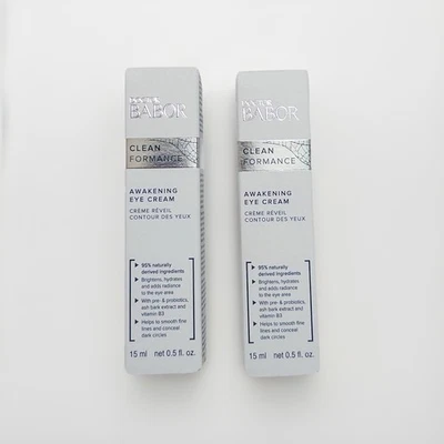 Lot of 2 Doctor Babor Awakening Eye Crean 0.5 oz Dark Circles $45 - Image 1 of 2