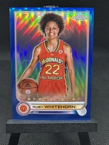 Sale Ruby Whitehorn  /99 2022 Topps Chrome McDonald's All American Blue - Picture 1 of 3