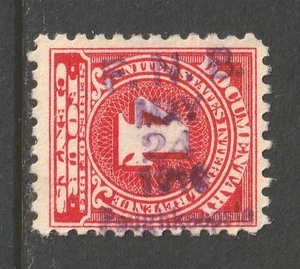 Scott # R210, Used, F, 4¢ Documentary, First National Bank, Poughkeepsie, NY - Picture 1 of 3