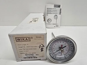 NEW IN BOX! WIKA 6" STEM 500-300 DEG THERMOMETER TG53 - Picture 1 of 2