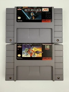Carros SNES Super Star Wars: El Retorno del Jedi y Super Imperio Contraataca solamente - Imagen 1 de 23