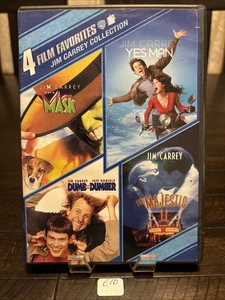 4 Film Favorites: Jim Carrey Collection (DVD) Like New. E10 - Foto 1 di 2