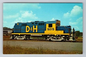 Delaware & Hudson 5015 Zug, Transport, antike Vintage Souvenir Postkarte - Bild 1 von 2