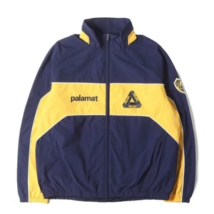 Palace Palamat Shell Jacket Navy & Yellow L 2024 Spring/Summer Used - Picture 1 of 6
