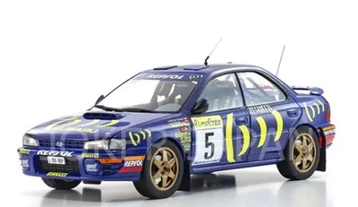 KYOSHO ORIGINALE scala 1/18 Subaru Impreza 1995 Monte Carlo #5 KS08962B JDM - Immagine 1 di 4