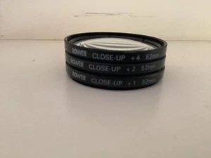 Camera Lens -Bower close up lens +1/+2/+4 52mm : Adaptor tube for CanonA700 cam - Picture 1 of 8