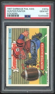 Topps Garbage Pail Kids 10th Series #403a Hunter Punter PSA 10 GEM MINT Os10 - Picture 1 of 3