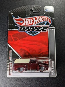 Hot Wheels Garage '56 Ford 04/20 2010 Premium Real Riders NIB Sealed - Picture 1 of 3