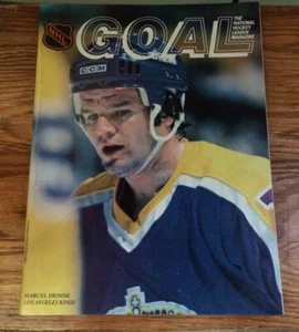 Calgary Flames at Los Angeles Kings 1983 Goal! spielprogramm! Kostenloser Versand!  - Bild 1 von 2