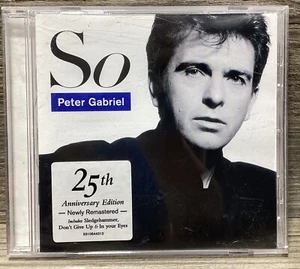 CD Peter Gabriel So 25th Anniversary Remastered Music Album Sledgehammer Genesis - Picture 1 of 11
