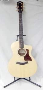 Taylor 200 Series 214CE KOA Grand Acoustic Electric Right Handed 6 String Guitar - Picture 1 of 11
