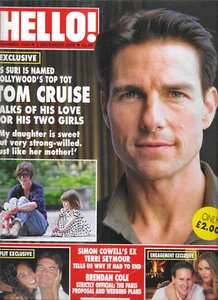 Hello Magazine Tom Cruise Katie Holmes Simon Cowell Brendan Cole Solange 2008 - Picture 1 of 12