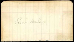 Ernie Bonham Dixie Walker JSA Coa Signed Album Page Cut Autograph - Picture 1 of 2