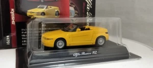 Kyosho 1/64 Alfa Romeo RZ gelb Dicast Modellauto kostenlos/Versand aus/Japan - Bild 1 von 13
