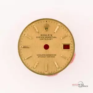 Rolex Lady Datejust original 26 mm 6917 68273 68278 esfera en barra de champán 2/T #B68 - Imagen 1 de 8