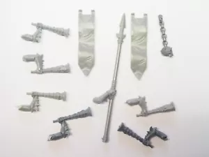 GW WARHAMMER ELFI OSCURI GUERRIERO COMANDO PARTI X 10. VERDE 170 - Foto 1 di 1