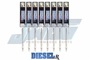 GM 6.6L LLY LBZ LMM Duramax Diesel RX DRX00057 Juego de bujías incandescentes de 8 - Imagen 1 de 1