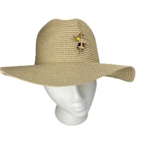 Sarah Coventry Scarecrow Brooch with New, Floppy Hat ready to embellish & craft - Picture 1 of 9