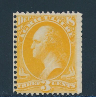 U. S. Scott #O3 centrado fino (sin usar, sin goma) SCV: $105,00 Foto 1 de 2