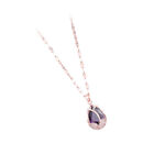 Neck Pendant Exquisite Decoration Necklace Color Purple