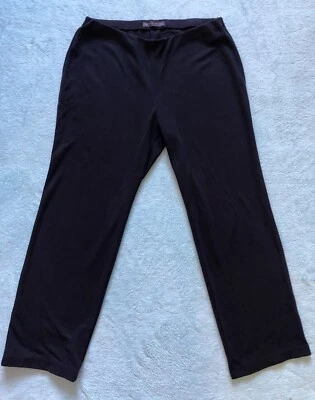 M&S Collection Jersey Trousers UK 12 - Image 1 of 4