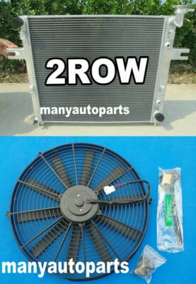 Aluminum radiator for JEEP GRAND CHEROKEE WJ/WG 4.7L V8 1999-2005 03 04 05 + FAN Foto 1 de 4