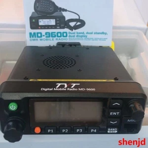 TYT MD9600 DMR Radio digitale dual band doppio slot orario walkie talkie mobile 50 W @ - Foto 1 di 9