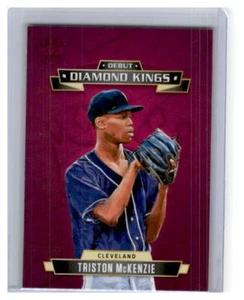 2021 Panini Diamond Kings #DDK-CI Triston McKenzie Debut Diamond Kings - Picture 1 of 2