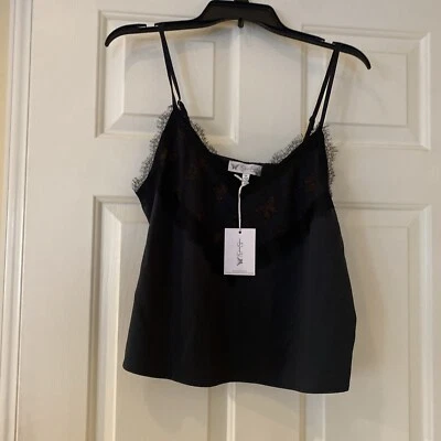 Cami Jessica Simpson Alex Encaje Talla S Negro Mariposa Foto 1 de 4