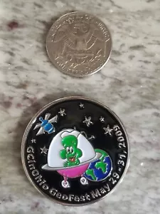 New Unactivated Geocoin - GCinOHIO GEOFEST May 29-31, 2009 - Picture 1 of 2