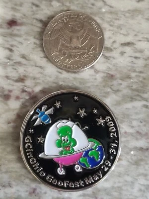 New Unactivated Geocoin - GCinOHIO GEOFEST May 29-31, 2009 - Image 1 of 2