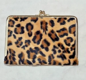 Sexy Grandma Alert - Faux Leopard Fur Photo "Clutch" for 4x6 Photos of Grandkids - Picture 1 of 4