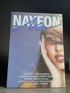 SIGNED TWICE NAYEON 2nd Mini Album 'Na' A Ver. Blue - Picture 1 of 6