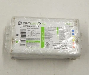 GE GEC218-MVPS-3W 63093 PROLINE CFL PROGRAM START ELECTRONIC BALLAST 2 Lamp NEW - Picture 1 of 3