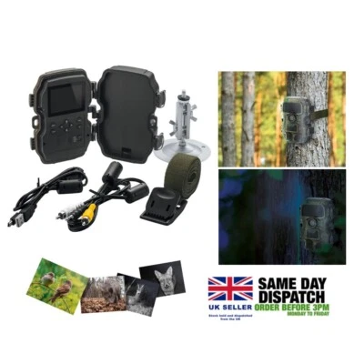 Wildlife Surveillance Camera  8MP 1920 x 1080Px Day and Night Filming - Image 1 of 4