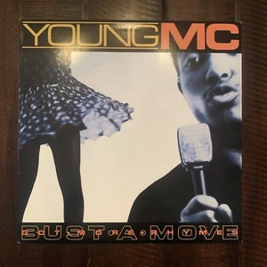 YOUNG MC BUST A MOVE / GOT MORE RHYMES 12" Vinyl Record Hip Hop DV 1005 EX/EX- - Picture 1 of 6