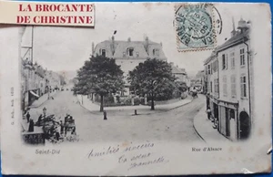 AK De Saint Dié Rue d'Alsace .VOSGES geschrieben von 1905 Nr. 740/87 - Bild 1 von 2