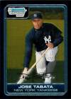 Jose Tabata 2006 Bowman Chrome Rookie Rc #Bc125 Yankees