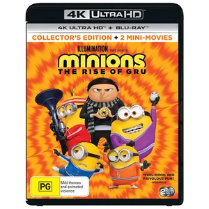 Minions Rise of Gru (2022, 4K UltraHD single disc UHD) C Description, BRAND NEW - Picture 1 of 4