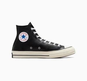 Converse Chuck 70 Leather Sneakers High Top Shoes Black A07200C US 3-12 - Picture 1 of 7