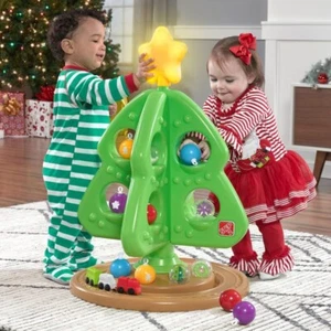 RARE DISCONTINUED Step2 My First Christmas Tree PREMIUM MODEL w/ LIGHTS & SOUND - Picture 1 of 7