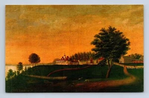 Ostfront des Herrenhauses - Die Mount Vernon Sammlung Postkarte nicht verschickt - Bild 1 von 2