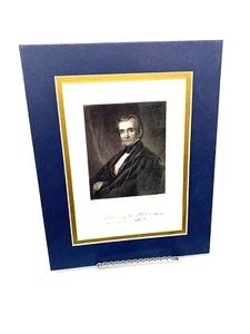 James K Polk 11th Pres. Colored Engraved by Henry Bryan Hall Private Collection - Picture 1 of 10
