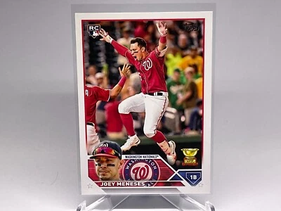 2022 TOPPS MLB JOEY MENESES RC #470 NATIONALS - Image 1 of 2