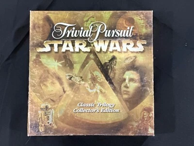 Star Wars Classic Trilogy Trivial Pursuit Game 1997 Edición Coleccionista ¡Completo! Foto 1 de 4