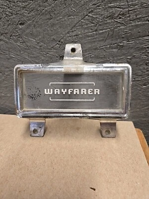 OEM Dodge Wayfarer clock blank out plate delete 1940-1952 - Image 1 of 4