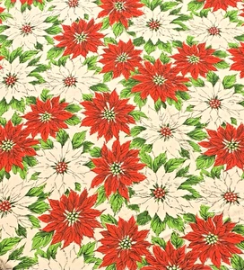 Weihnachtsstern rechteckige Tischdecke 86,5 x 59 Nylon Polyester - Bild 1 von 5