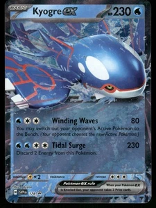 Kyogre ex #178 Pokemon SV: Scarlet & Violet Promo Cards - Picture 1 of 2