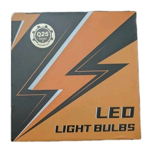 AUXBEAM Q25 H11 LED Headlight Super Bright Bulbs Kit 6500K White High/Low Beam - Picture 1 of 14